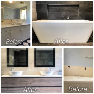Bathroom Renovation Before & After